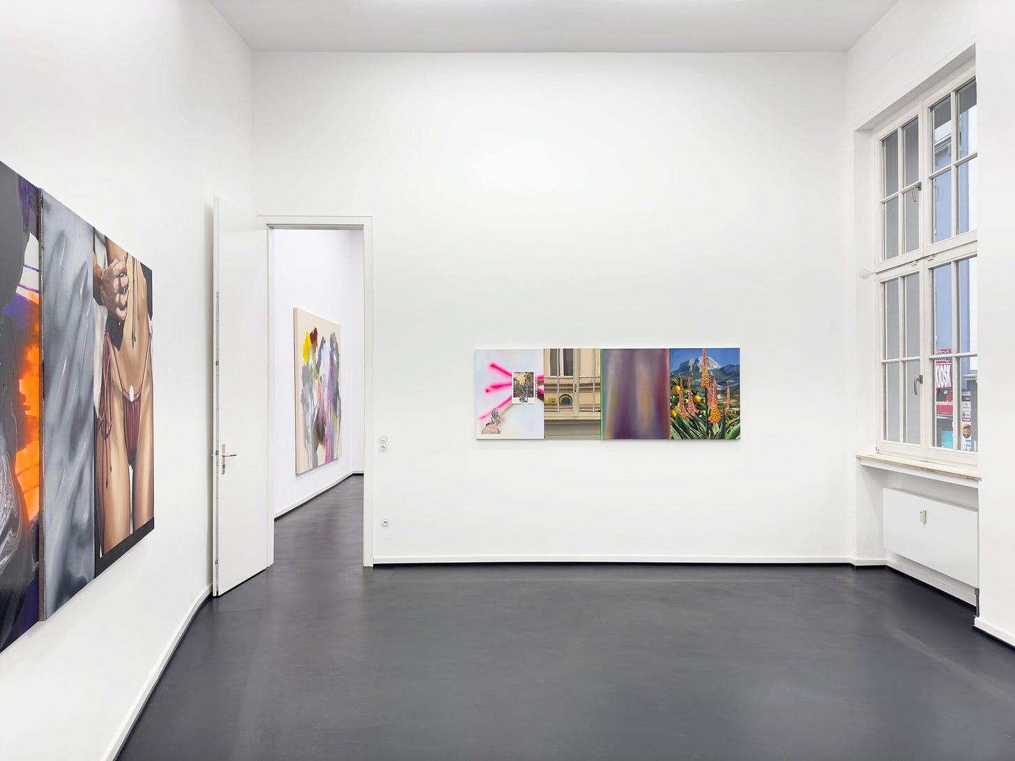 Silke Albrecht - Installation View, fragmented and unprofessional, January 25 – March 15, 2025