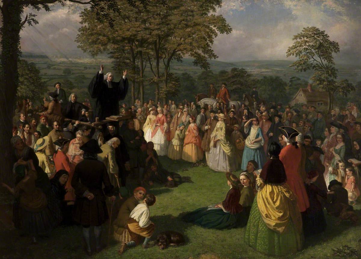 George Whitefield Preaching in Bolton, June 1750 George Whitefield Preaching in Bolton, June 1750