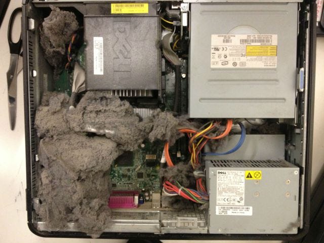 So This Computer Had a Little Bit of Dust Inside (12 pics) - Izismile.com