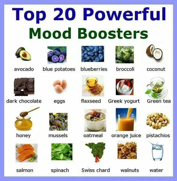 Mood boosters | Mood boosting foods, Cancer fighting smoothies recipes, Food mood booster