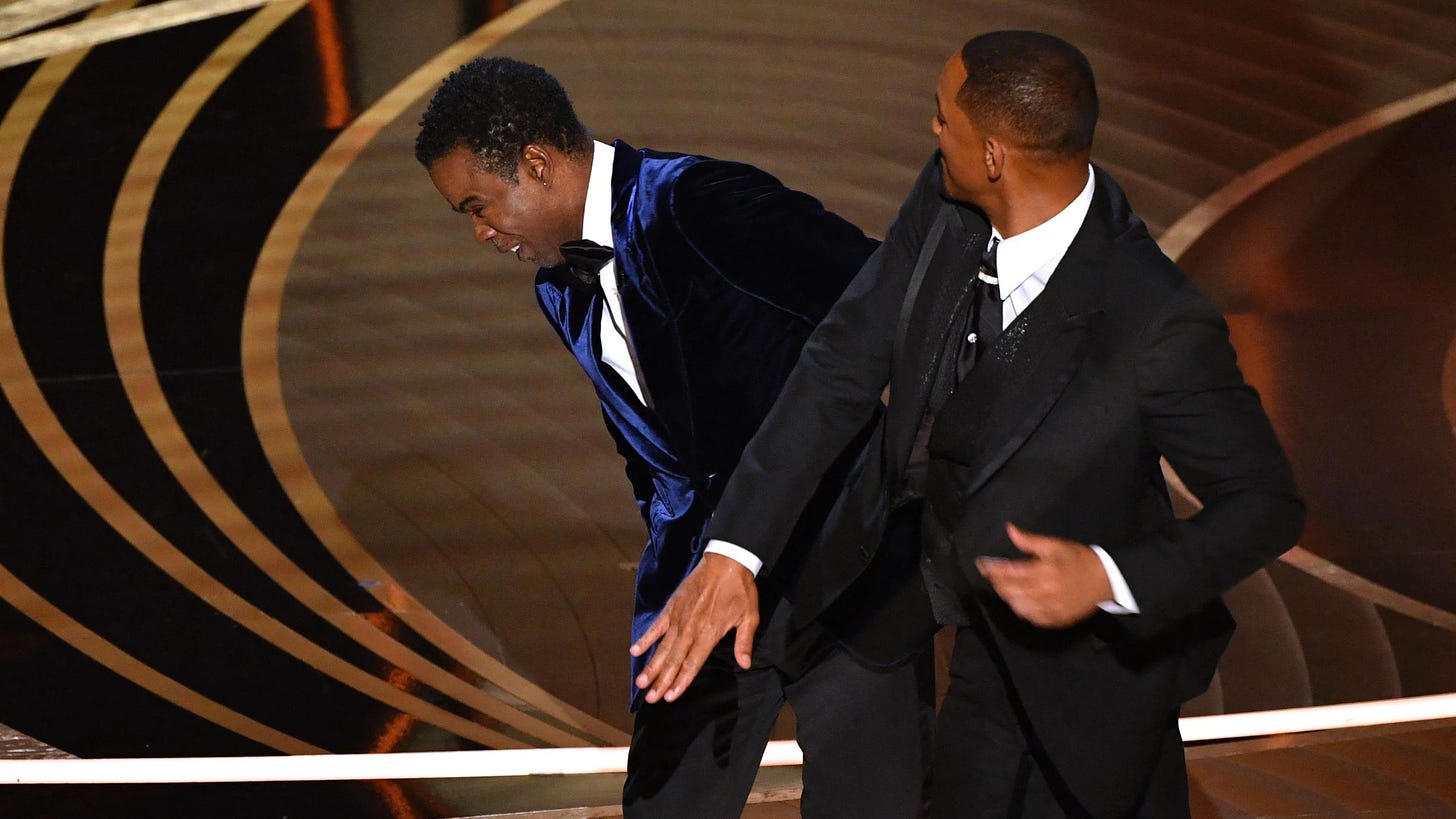Keep My Wife's Name Out Of Your Fking Mouth!": Will Smith Hits Chris Rock  At The Oscars