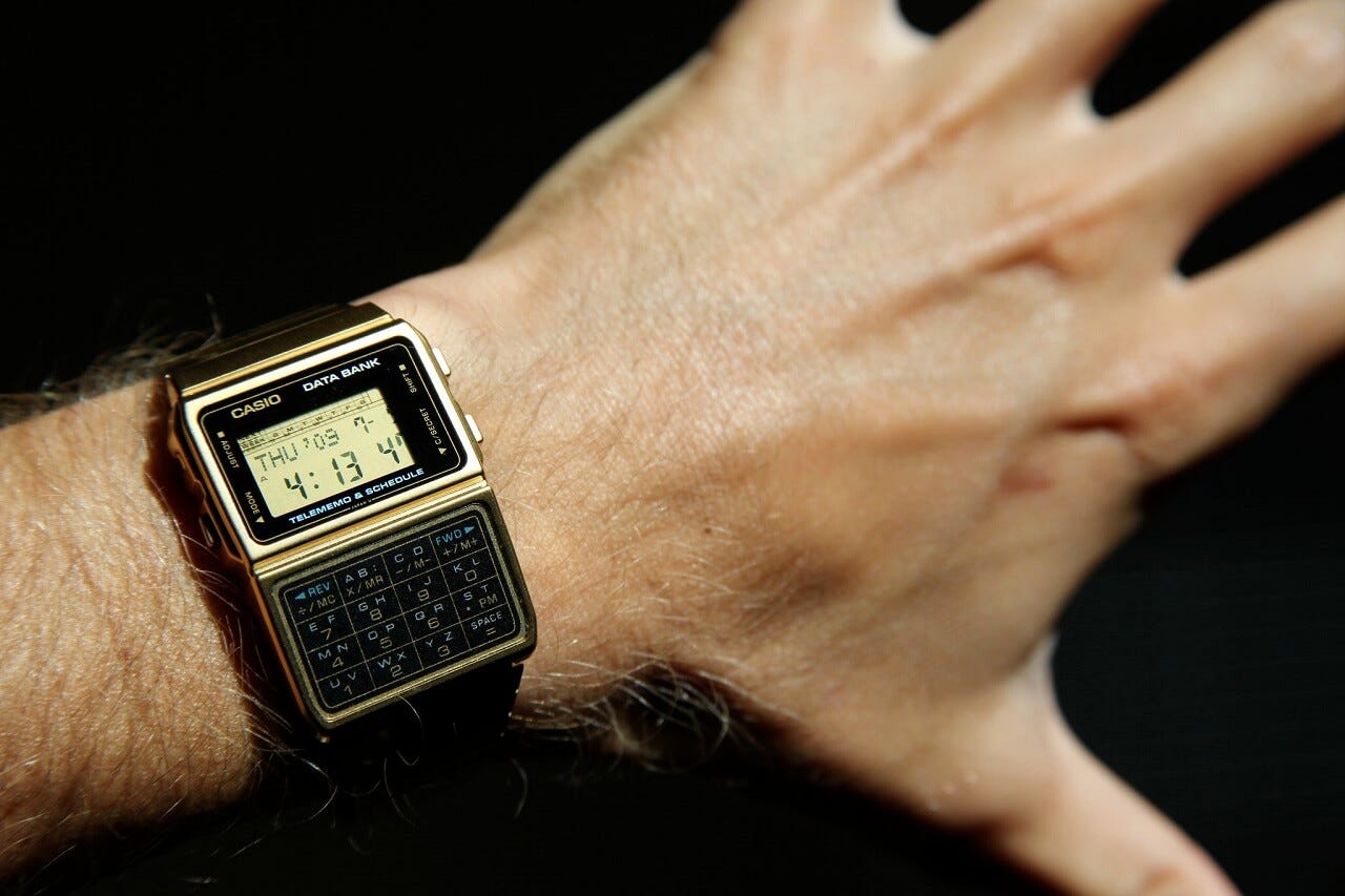 The Evergreen Nostalgia of the Calculator Watch - Habilitate