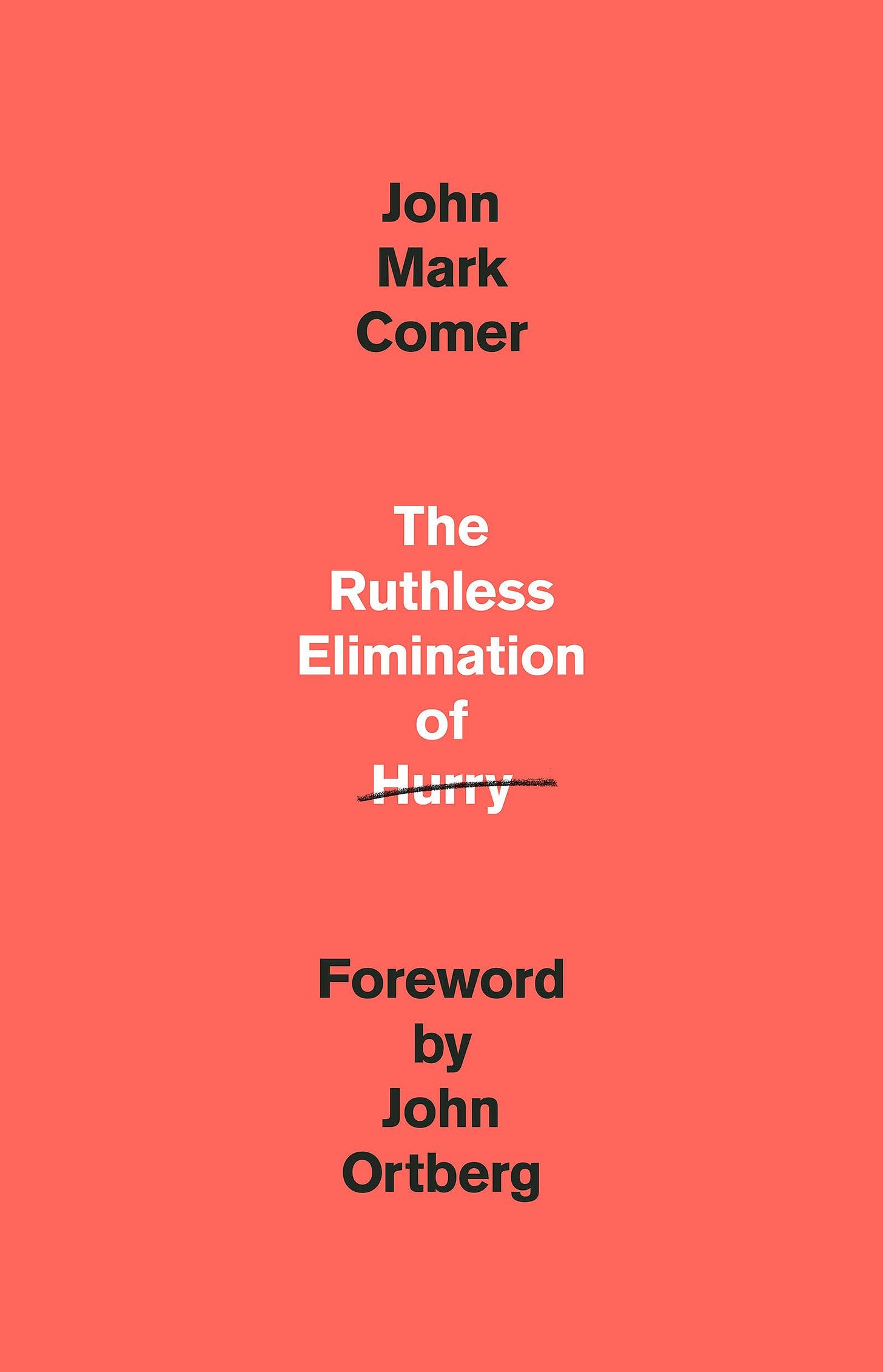 The Ruthless Elimination of Hurry: How to Stay Emotionally Healthy and Spiritually Alive in the Chaos of the Modern World [Book]