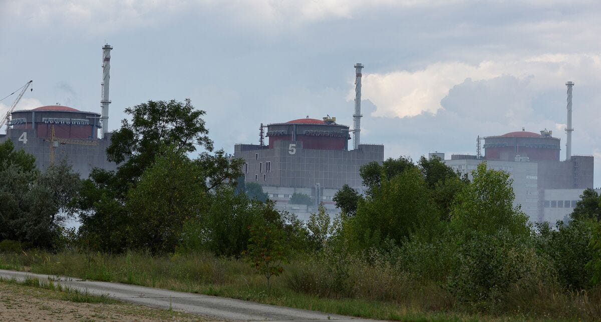 Ukraine Zaporizhzhia Nuclear Plant Tensions Spike With Radiation Sniffer on  Call - Bloomberg