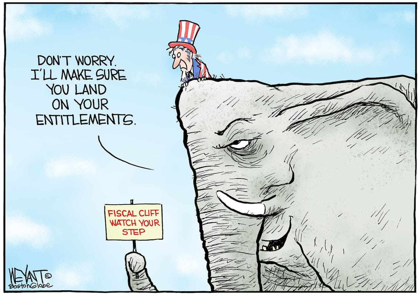 GOP lumbers toward fiscal cliff - The Boston Globe