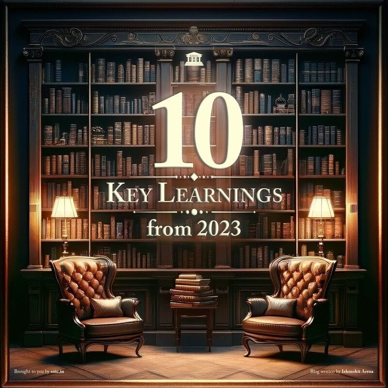 10 Key Learnings From 2023