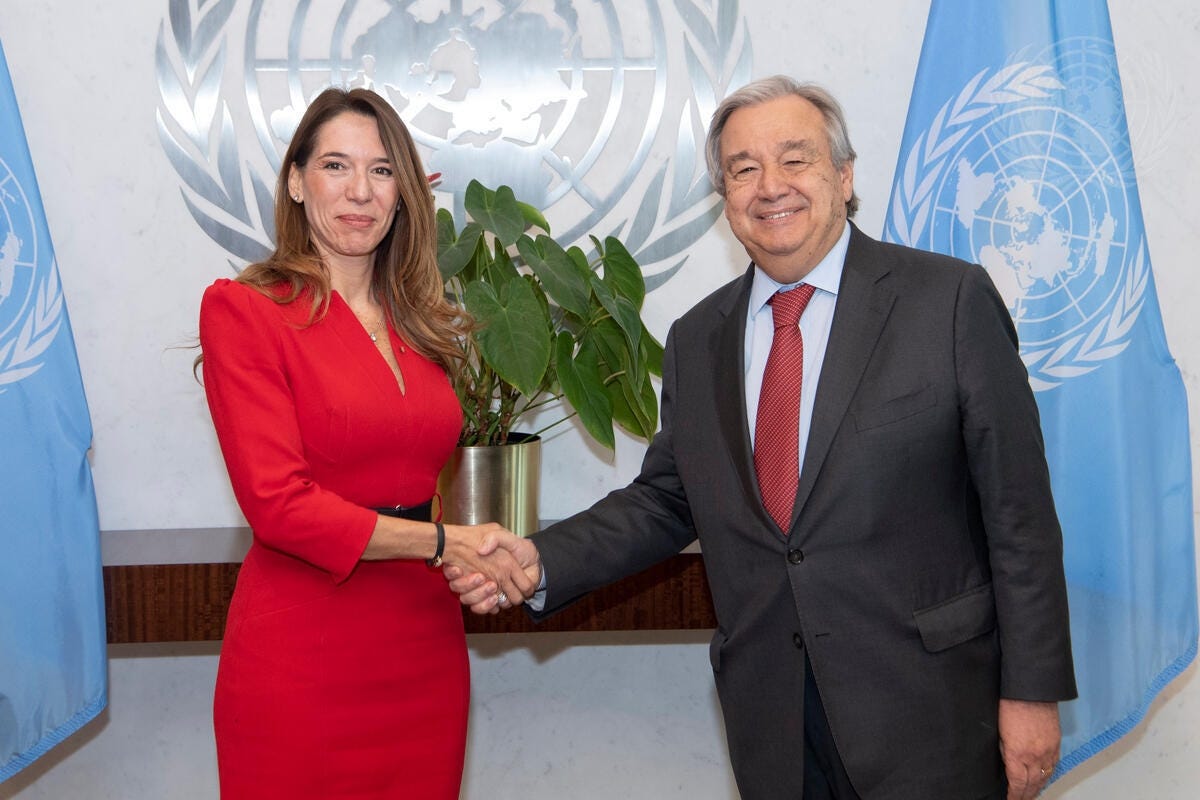 Malta’s UN Ambassador Vanessa Frazier