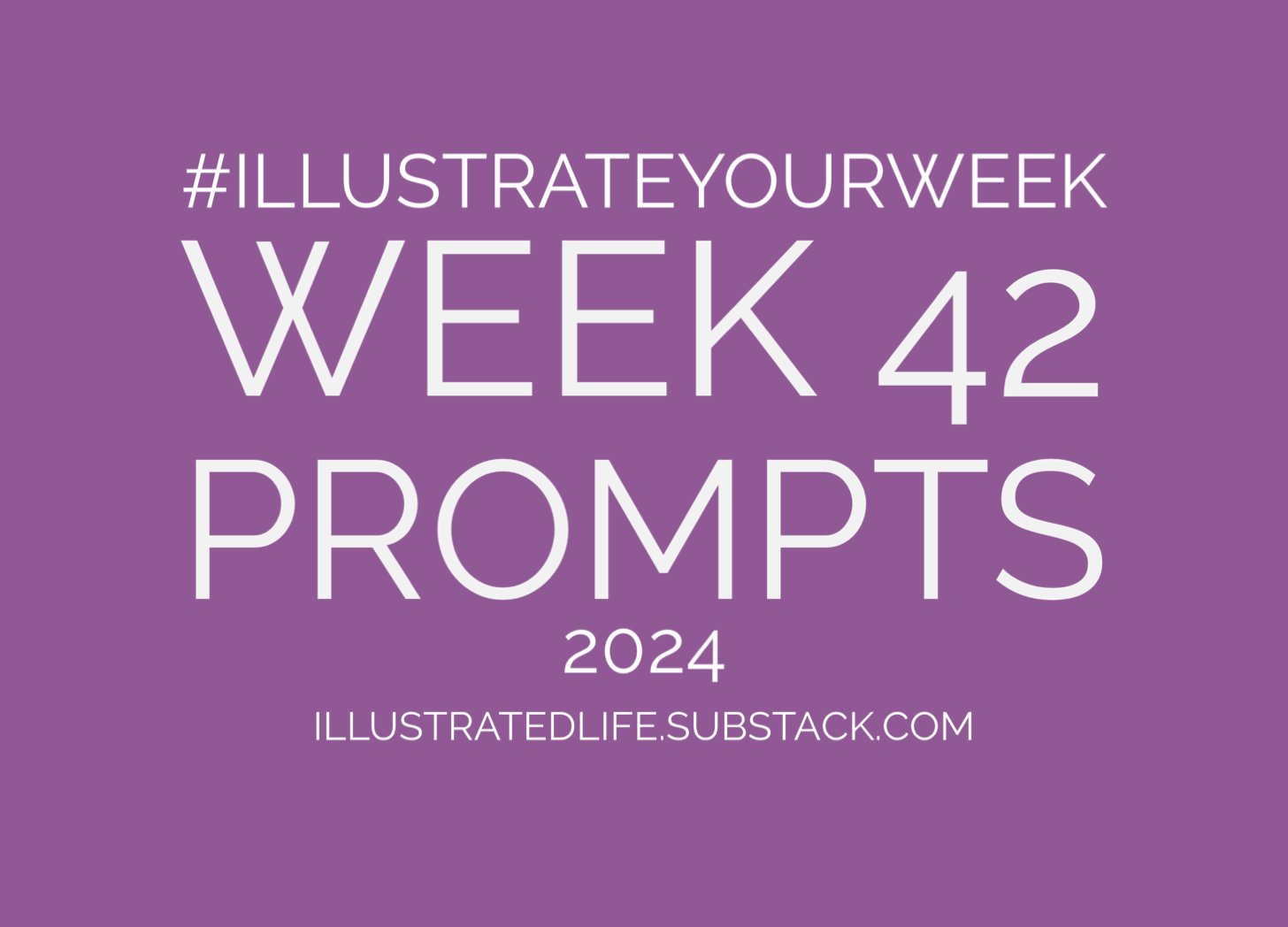 Week 42 prompts 