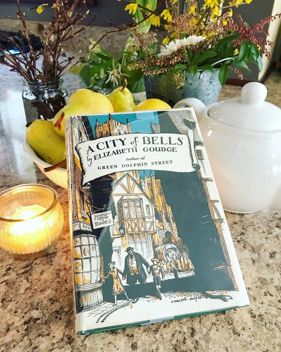 US edition of A City of Bells by Elizabeth Goudge