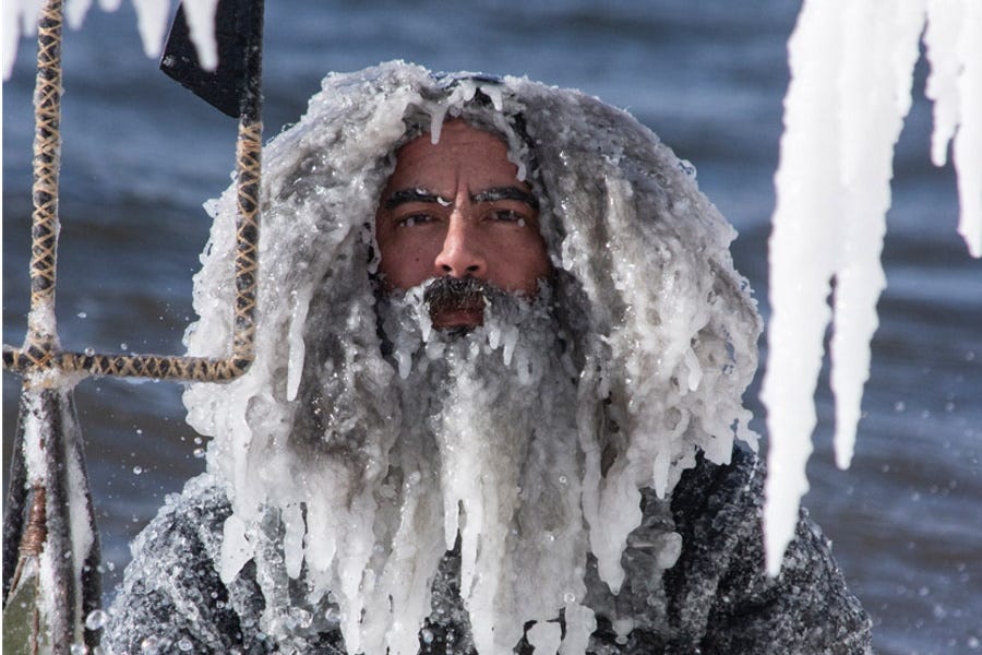 The Ice Beard Surfers of Lake Superior | Man of Many