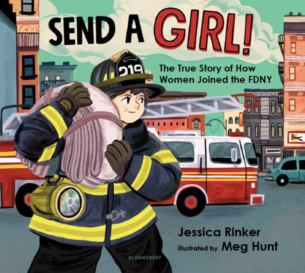 the cover of send a girl by jessica rinker
