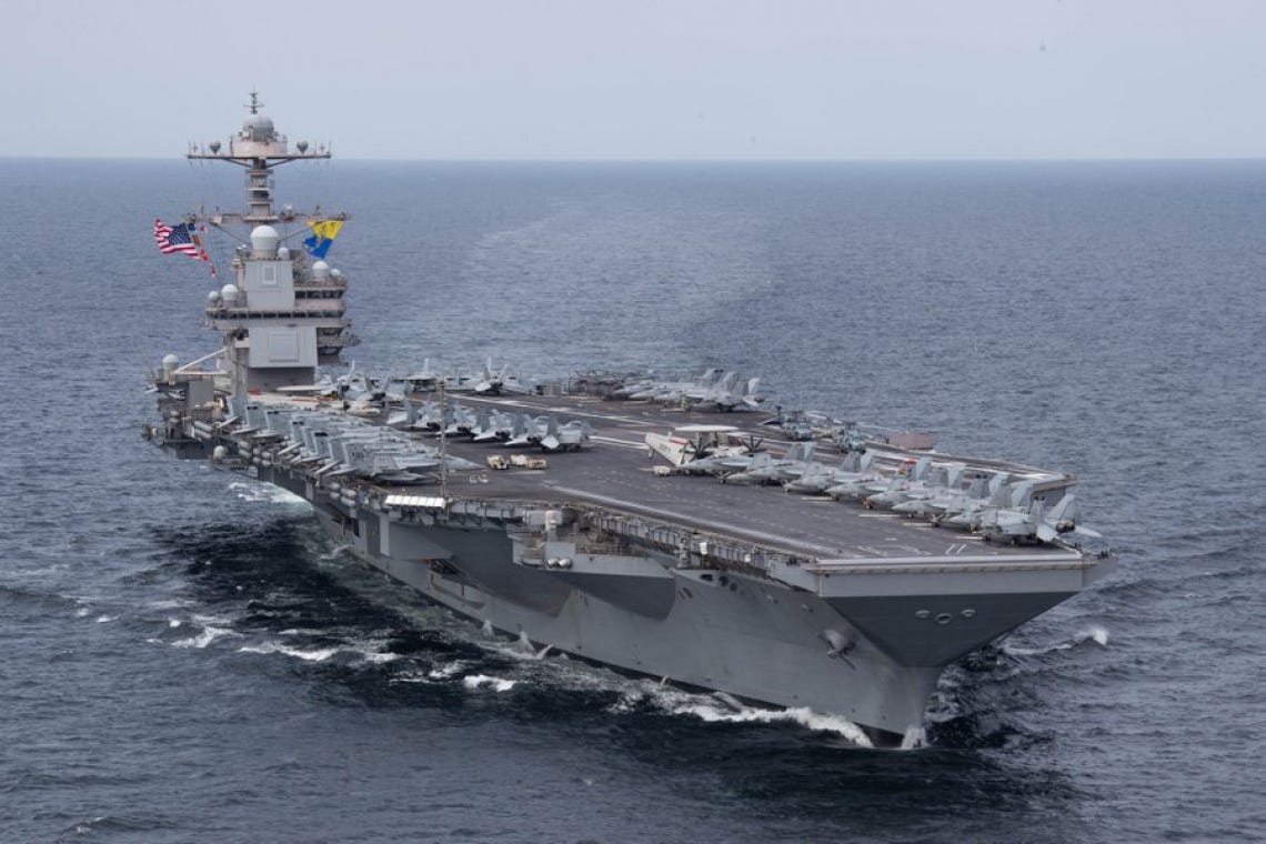 A USS Gerald R. Fordot áthelyezték a NATO Parancsnoksághoz