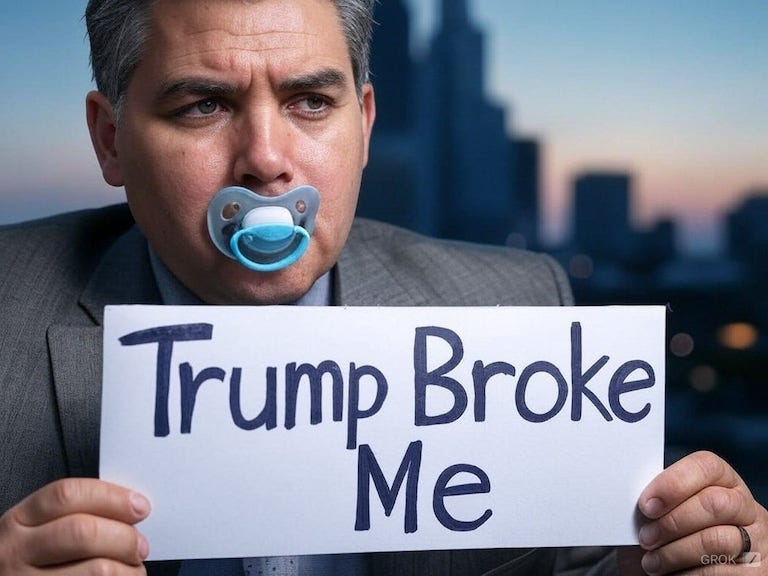 Lying turd 
Jim Acosta 

Gets Midnight Shift...

Only people watching 
CNN 
ARE 

THE LIBTARDS 📌 