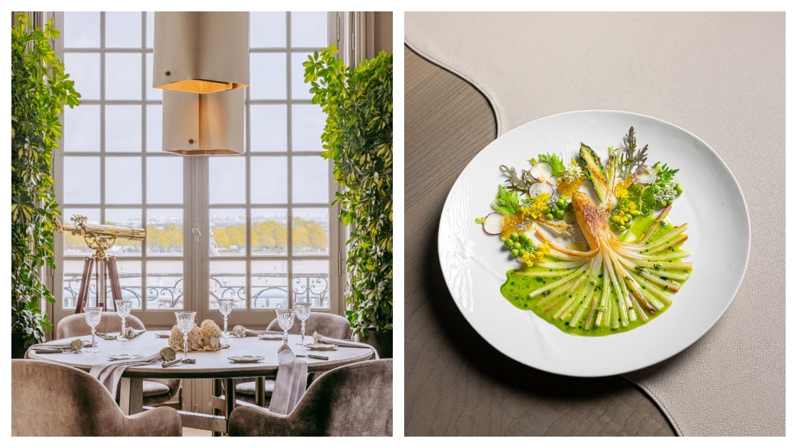 L'Observatoire du Gabriel, one of Bordeaux's new Two-Star restaurants. © David Duchon-Doris/L'Observatoire du Gabriel - Ilya Kagan/L'Observatoire du Gabriel