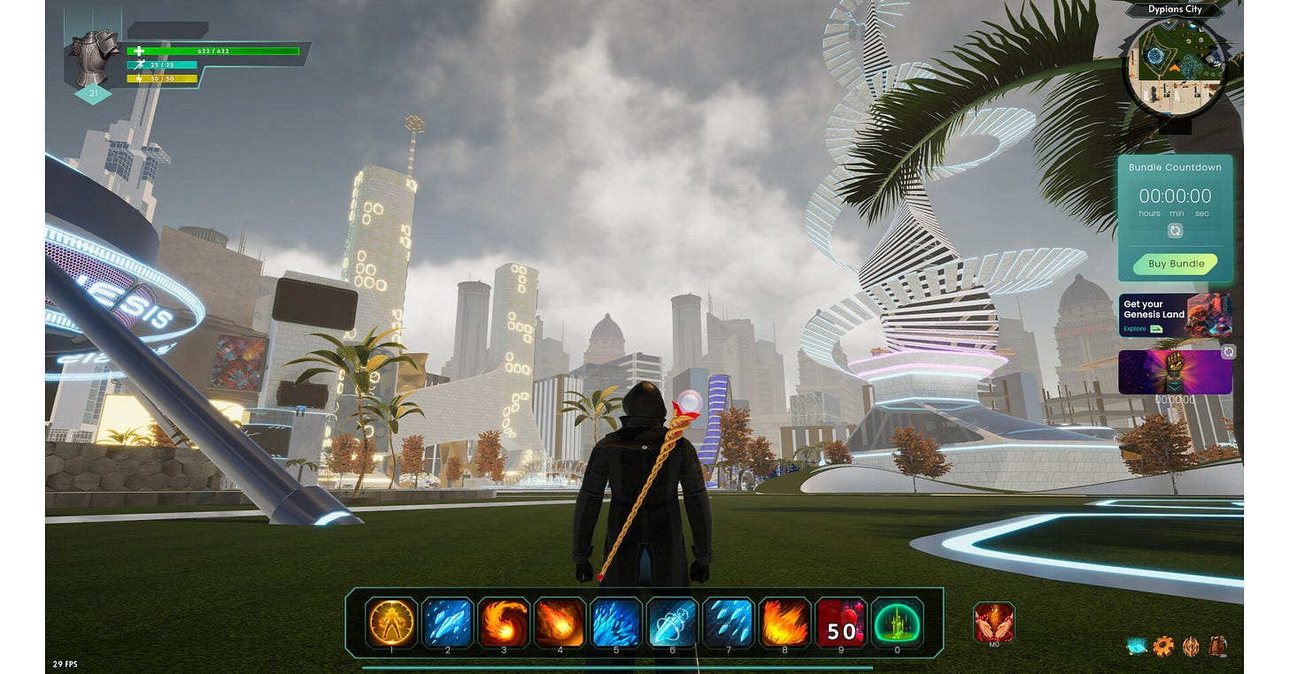 World of Dypians: A Virtual World That Allows Users To Play In & Build Out  A Thriving Metaverse