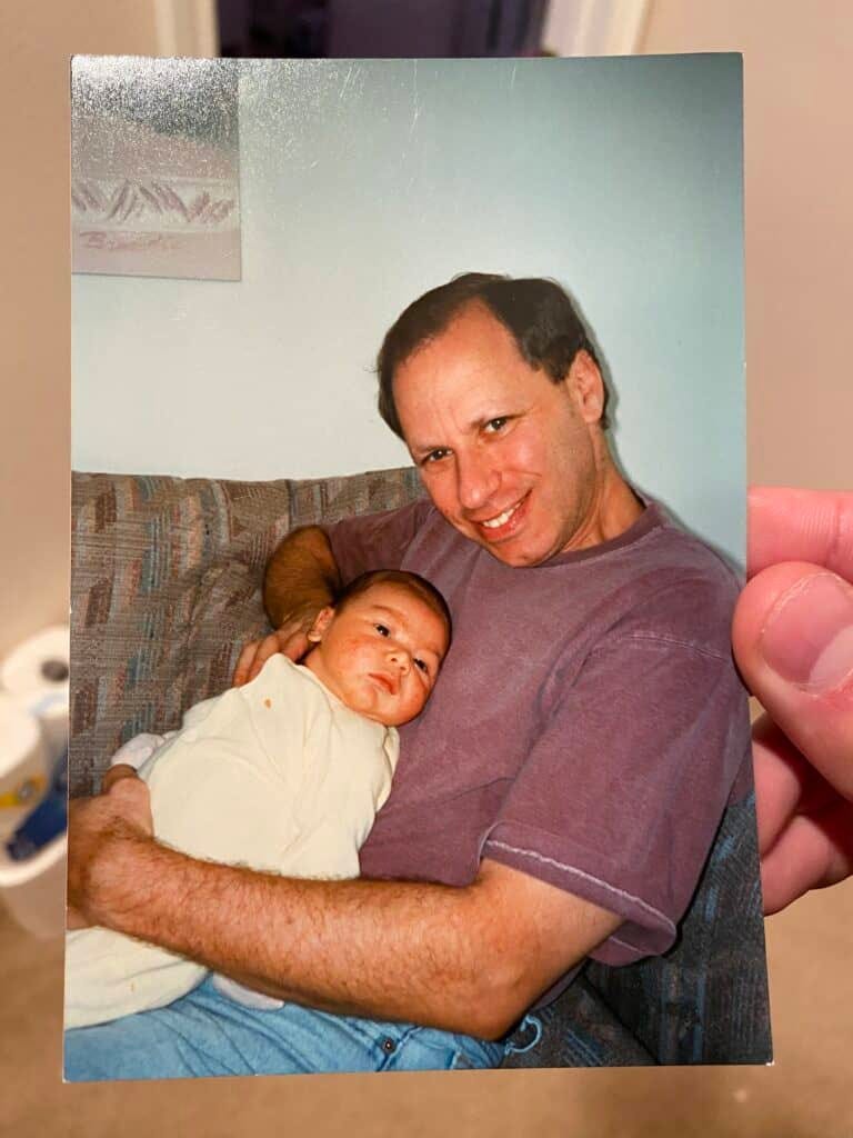 Phil Rosen and his father Larry Rosen