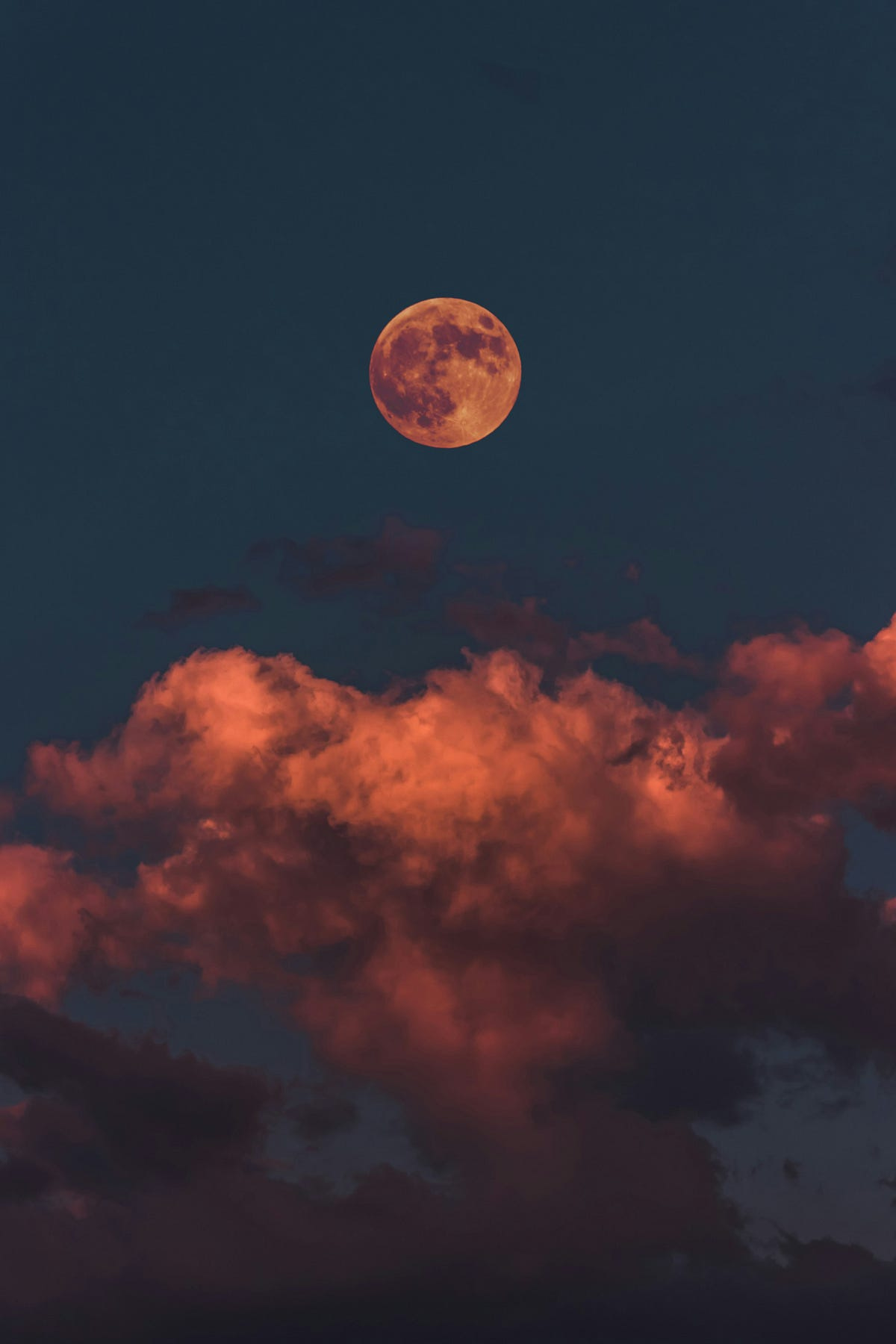 Red Moon in the sky Red Moon in the sky