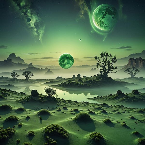 Green Moons
