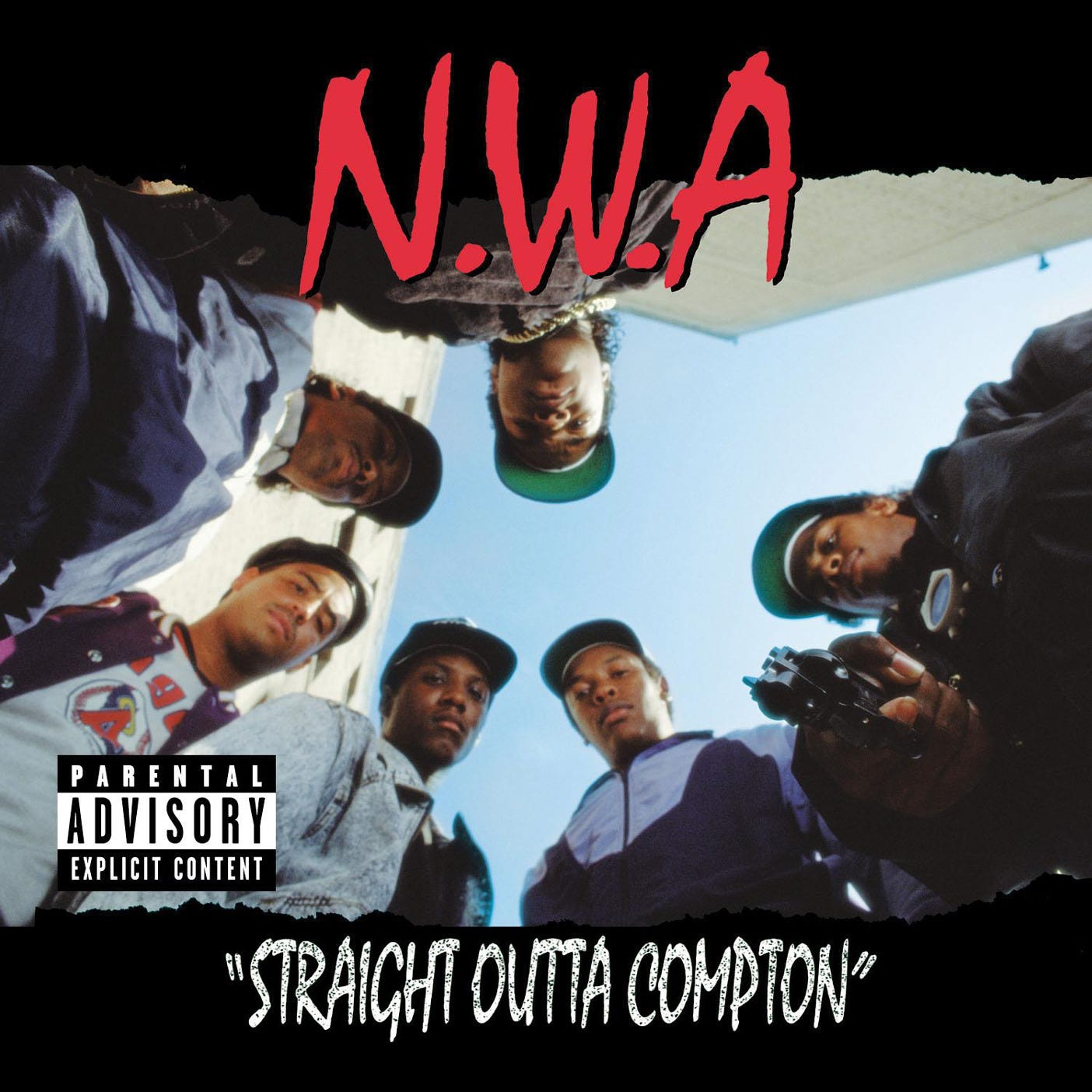 N.W.A. Straight Outta Compton Album Cover