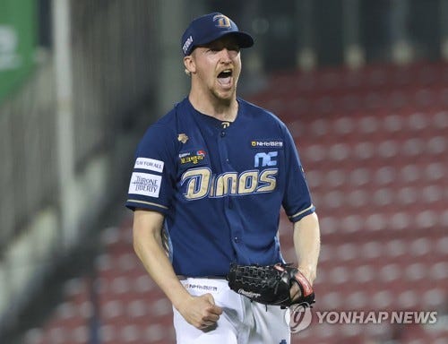 Yonhap Interview) All-Star pitcher Fedde pays it forward with his knowledge  | Yonhap News Agency