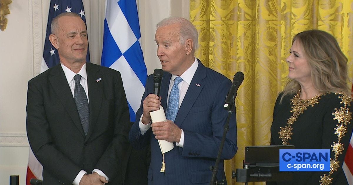 Tom Hanks Biden Greek Independence Day | C-SPAN.org