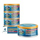 Wild Planet Albacore Wild Tuna, No Salt Added, Canned Tuna, Pole & Line Caught, 5 Ounce (Pack of 4)