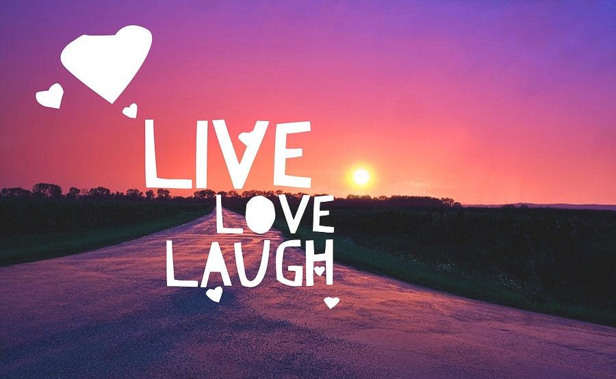 Live Love Laugh Photograph by Christopher Stevens - Fine Art America