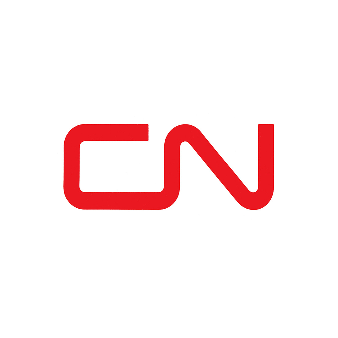 Allan Fleming's 1960 logo for Canadian National Railway
