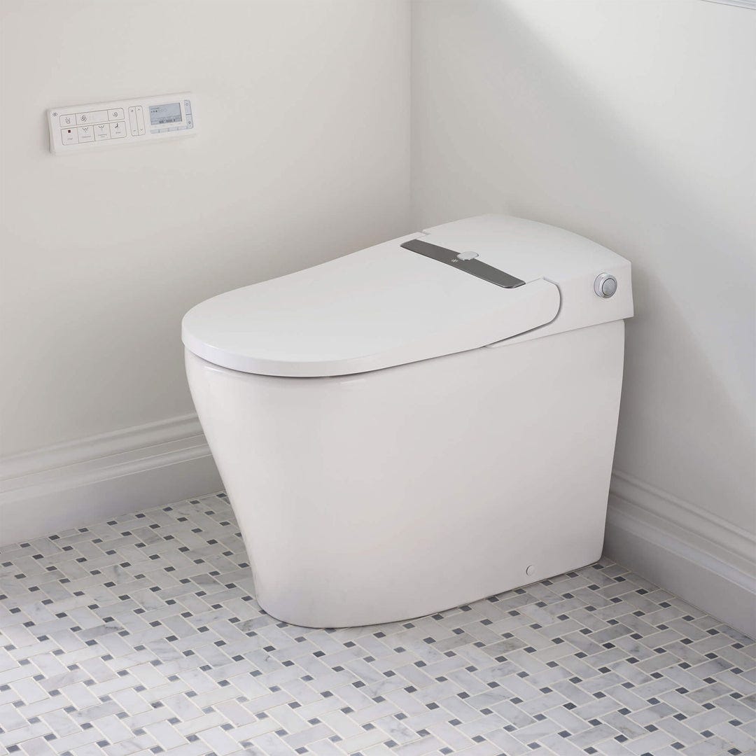 DXV AT200 LS Spalet Integrated Electronic Bidet Toilet – Canaroma Bath &  Tile