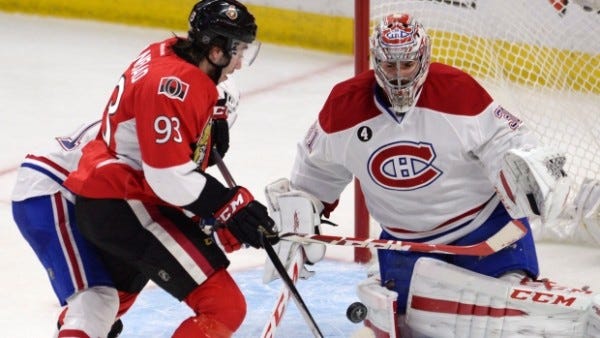 ottawa senators vs montreal canadians stanley cup playoffs