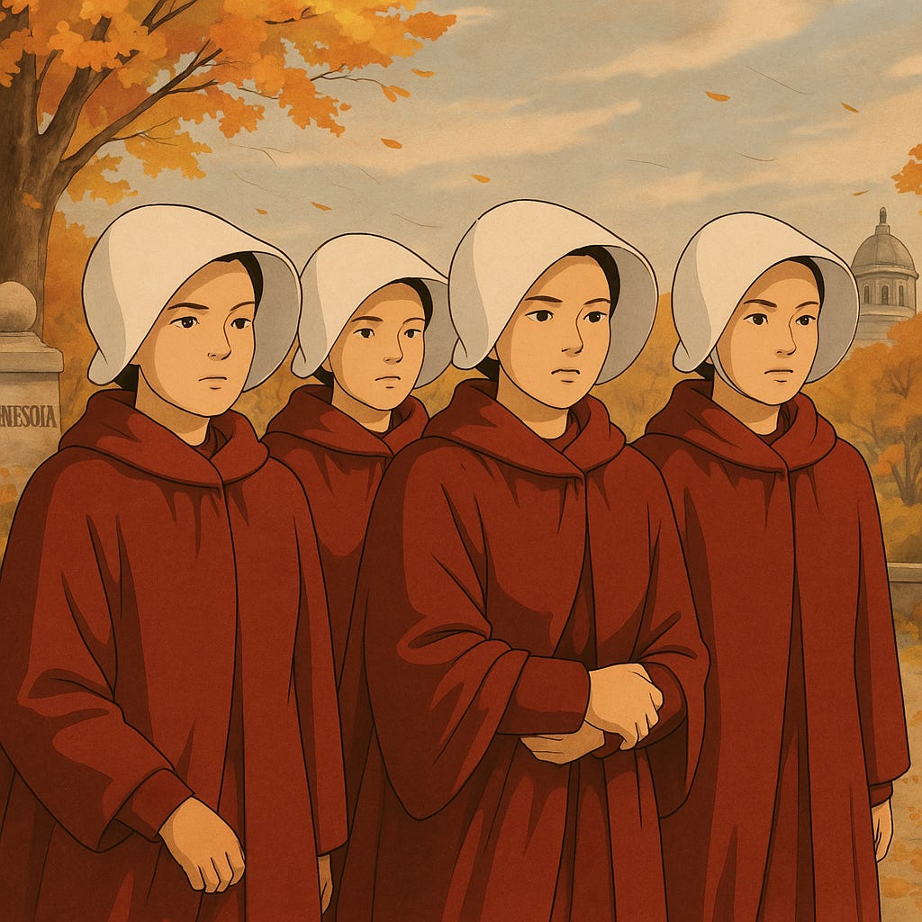 handmaids tale ghibli meme