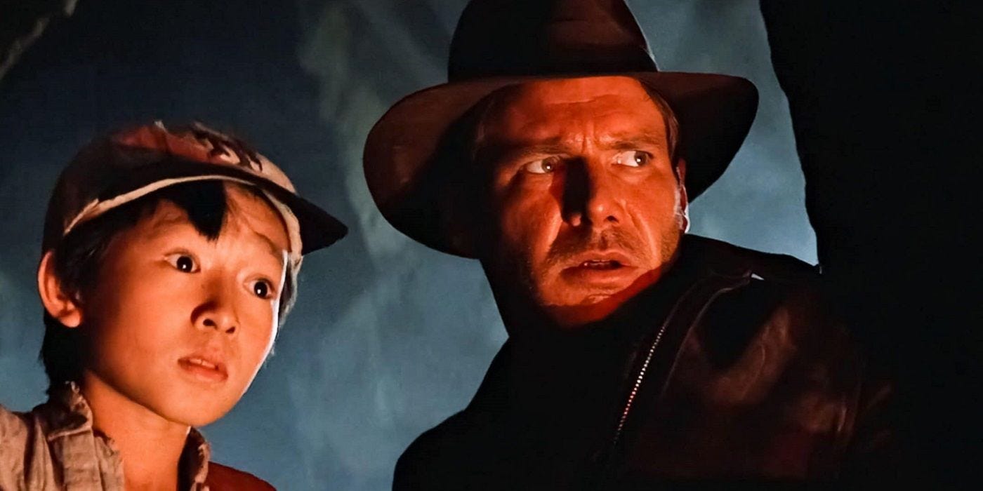 Indiana Jones and Short Round Reunite After Almost 40 Years