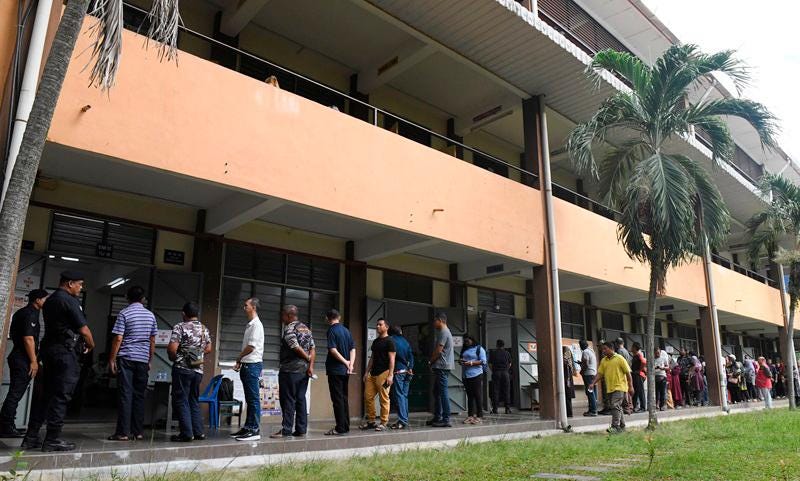 Sg Bakap by-election sees 57.7 % voter turnout by 4 pm, says EC