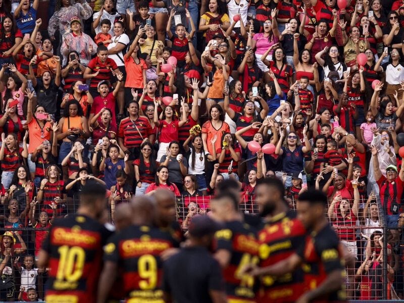 Sport divulga cronograma de ingressos para mais um jogo com mulheres,  crianças e PCDs na Ilha - Folha PE