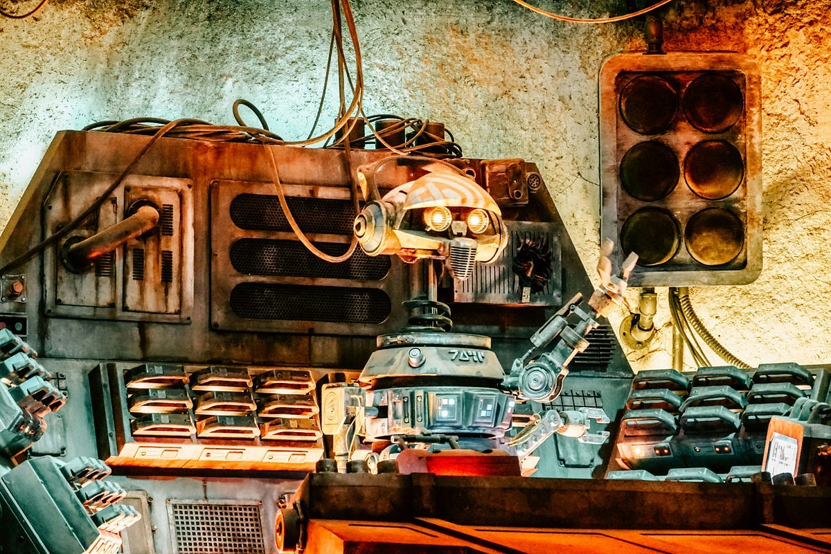 Robot in factory