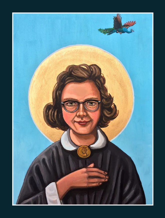 Flannery O'Connor – Kelly Latimore Icons