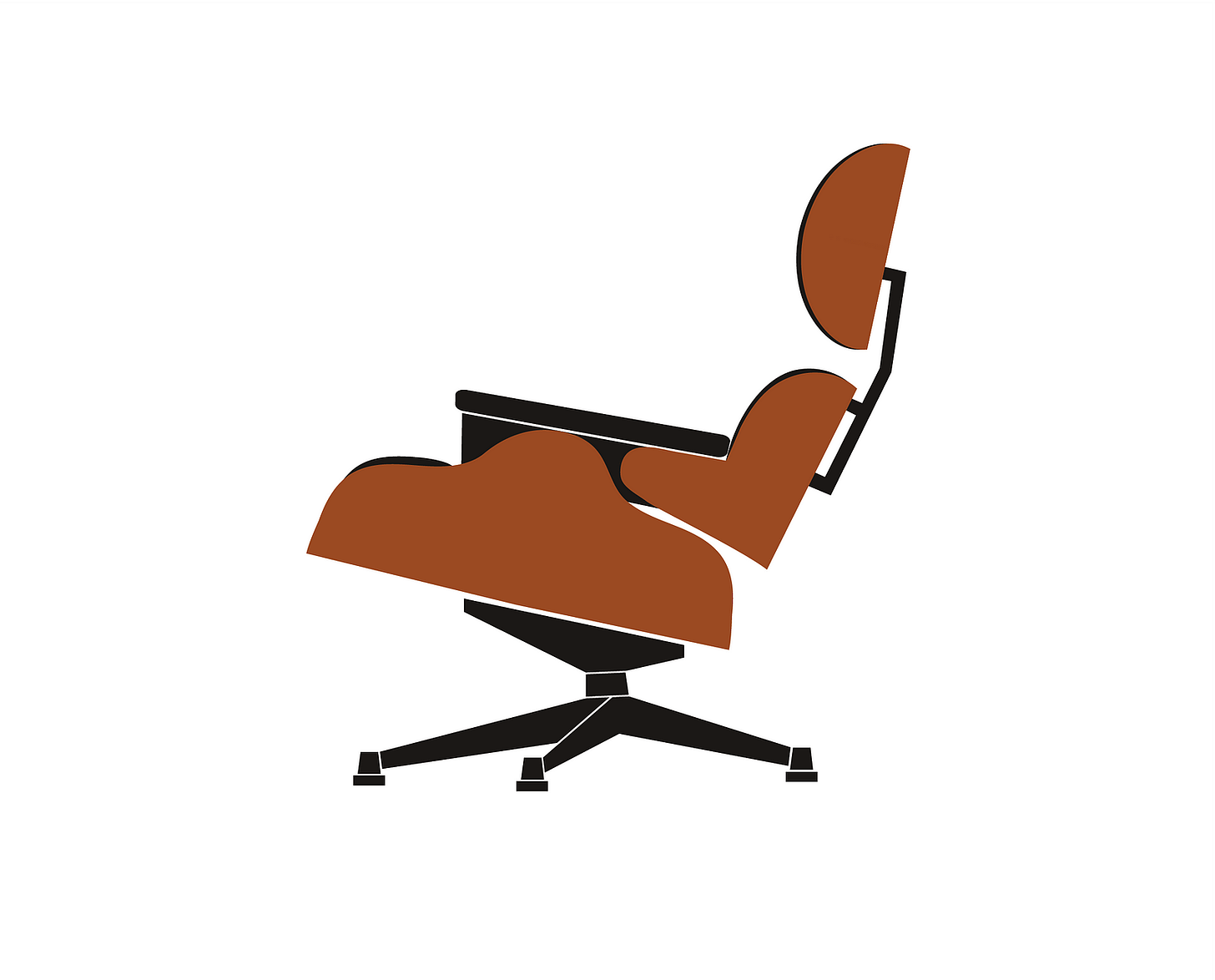 Illustration of a lounge chair