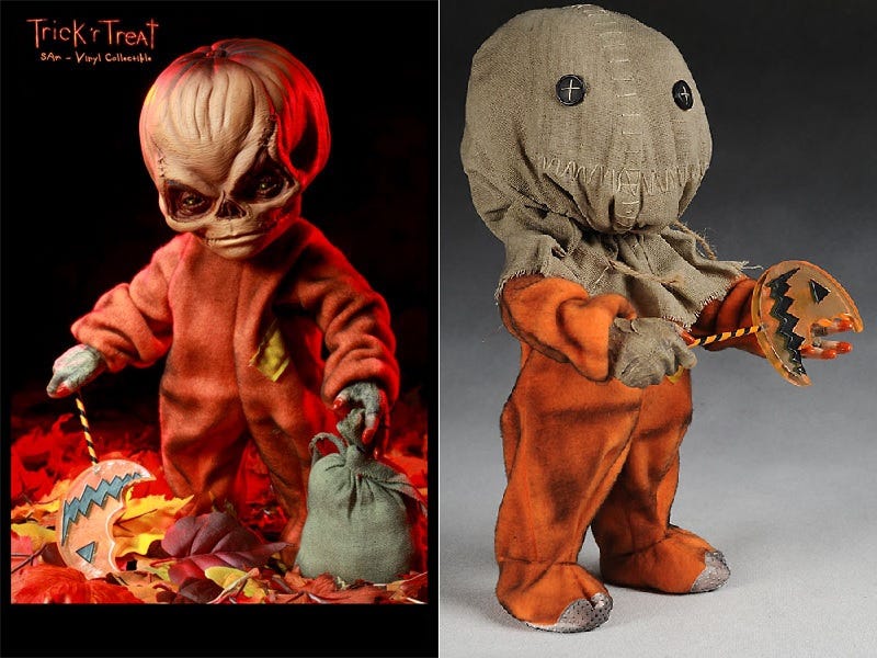 trick or treat pumpkinhead dolls