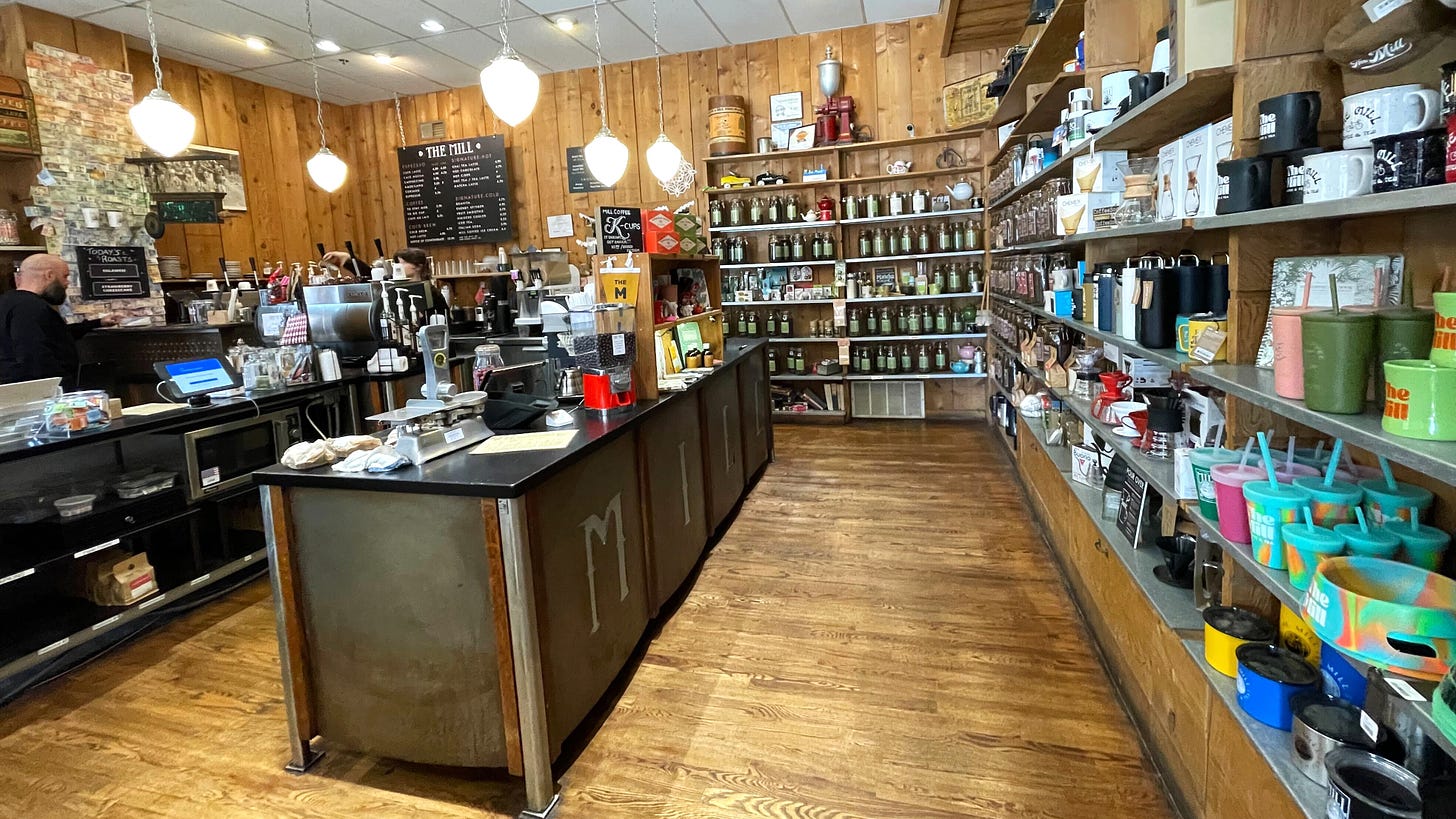 Gift Shop & Coffee Bar at The Mill in Lincoln, NE