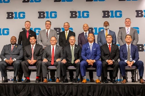 Big Ten Football Media Days, day two