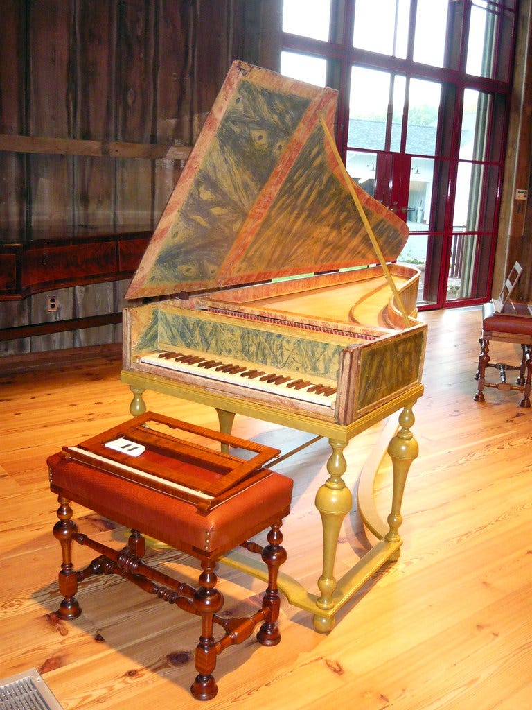 Harpsichord | Anonymous Spanish (baroque period) at The Barn… | Flickr