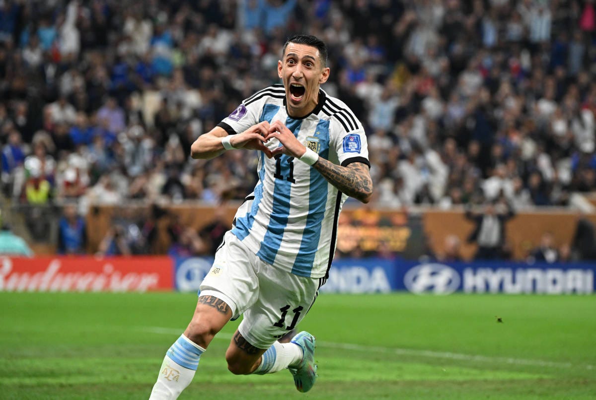 Watch Angel Di Maria score in World Cup final after ace team move - Futbol  on FanNation