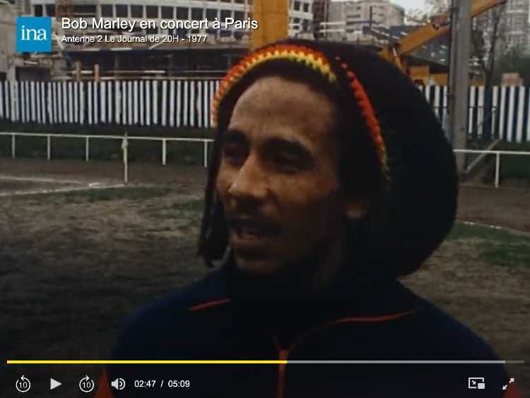 Documentaire sur Bob Marley