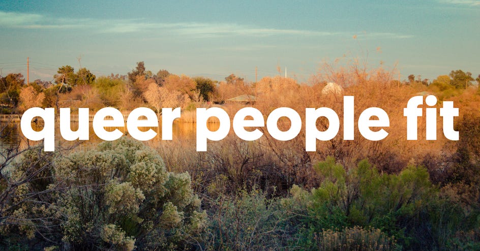 Queer People Fit: Riparian Preserve organized by Equality Arizona
