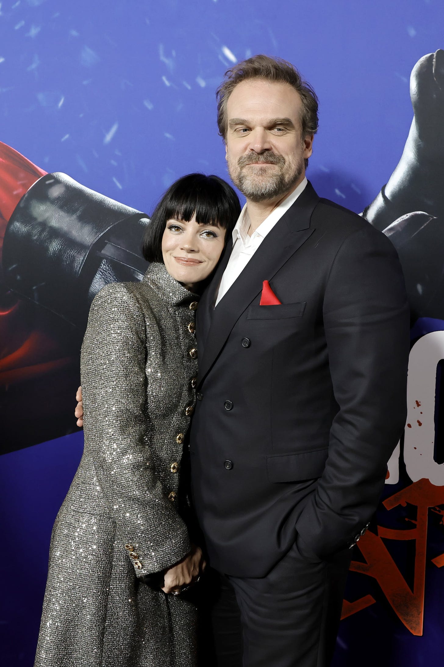 Lily Allen Thought David Harbour was a Sexy Policeman | POPSUGAR Celebrity  UK