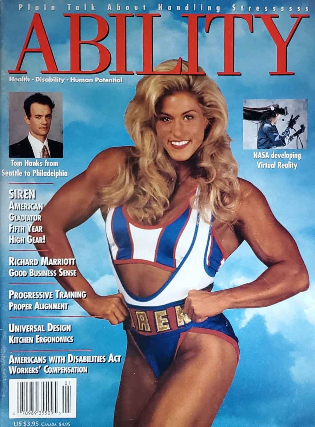 Siren American Gladiator Issue - ABILITY Magazine