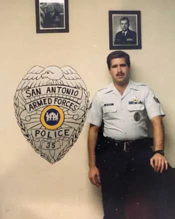 Todd VanCantfort was a member of the San Antonio Armed Forces Police Department in the mid-80s.