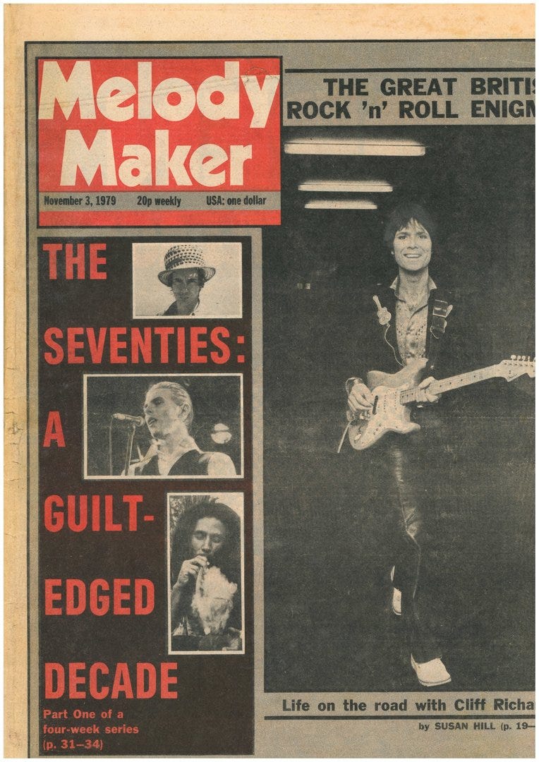 MELODY MAKER - November 3rd 1979 (NEWSPAPER) (EX)