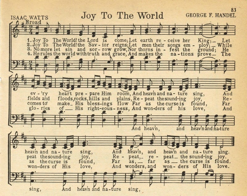 Joy to the world: Far as the Curse is Found – Already Not Yet