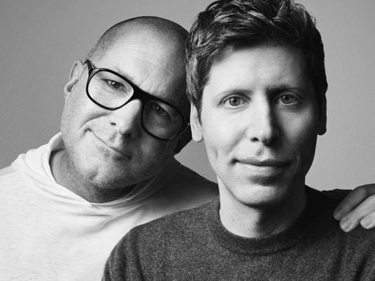 OpenAI to Buy AI Device Startup From Apple Veteran Jony Ive in $6.5 Billion Deal